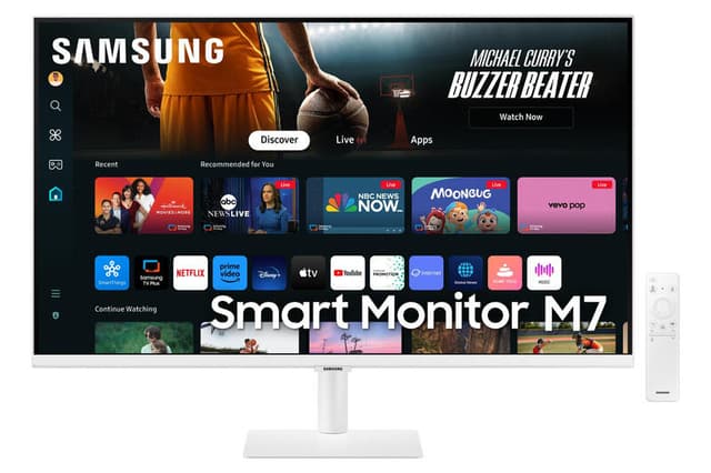 Samsung M70D computerscherm 81,3 cm (32") 3840 x 2160 pixels 4K Ultra HD LED wit