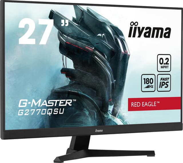 iiyama G-MASTER G2770QSU-B6 computer monitor 68,6 cm (27") 2560 x 1440 Pixels Wide Quad HD LED Zwart