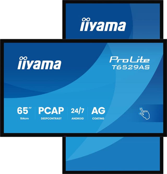 iiyama 65 inch All-in-One PCAP interactief scherm voor slimme samenwerkingsruimtes
