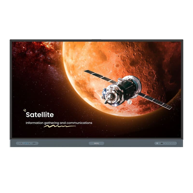 BenQ RP7504 interactief whiteboard 190,5 cm (75") 3840 x 2160 Pixels Touchscreen Zwart — afbeelding 1