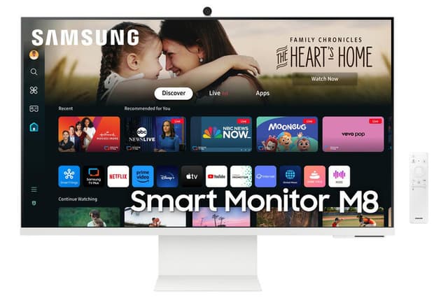 Samsung M80D computermonitor 81,3 cm (32 inch) 3840 x 2160 pixels 4K ultra-HD led wit