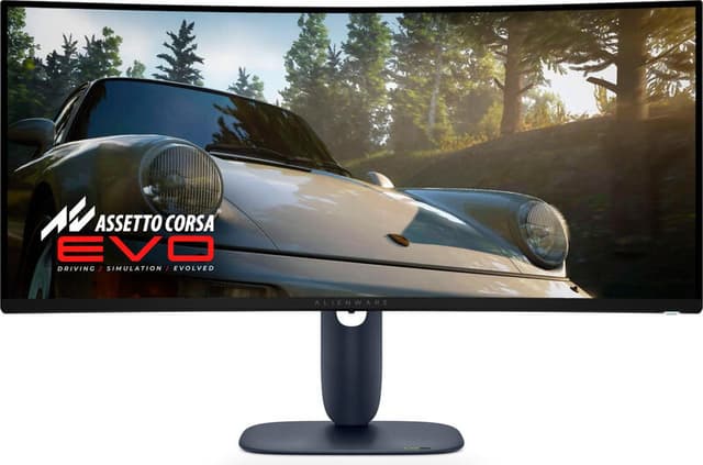 Alienware AW3425DW computermonitor 86,4 cm (34 inch) 3440 x 1440 pixels Wide Quad HD QD-OLED blauw