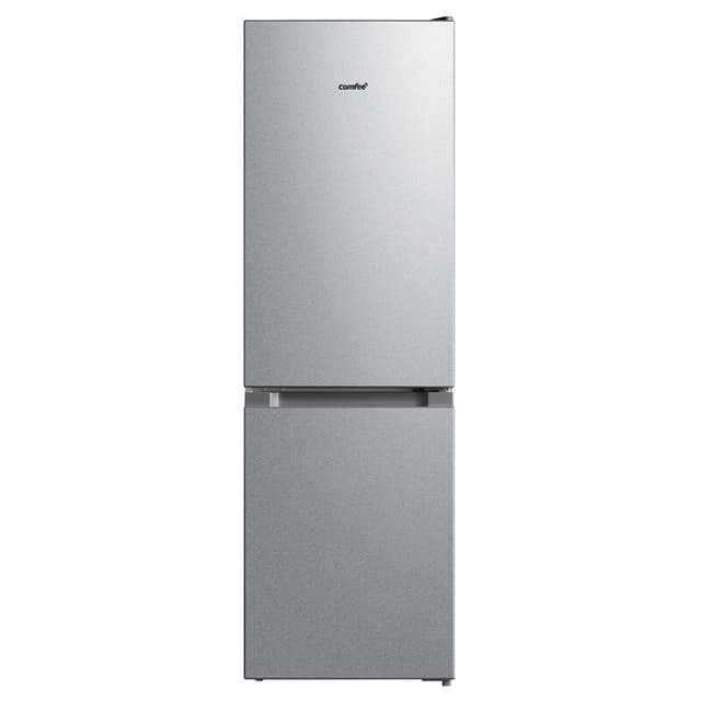 Comfee' RCB169DS2(E) koel-vriescombinatie, 150 cm hoog, 115 l + 59 l, verminderde ijsvorming, instelbare temperatuur, energieklasse E, zilver