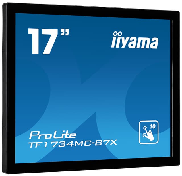 iiyama TF1734MC-B7X 17″ openframe-monitor met 10-punts aanraakscherm en aanraakfunctie door glas