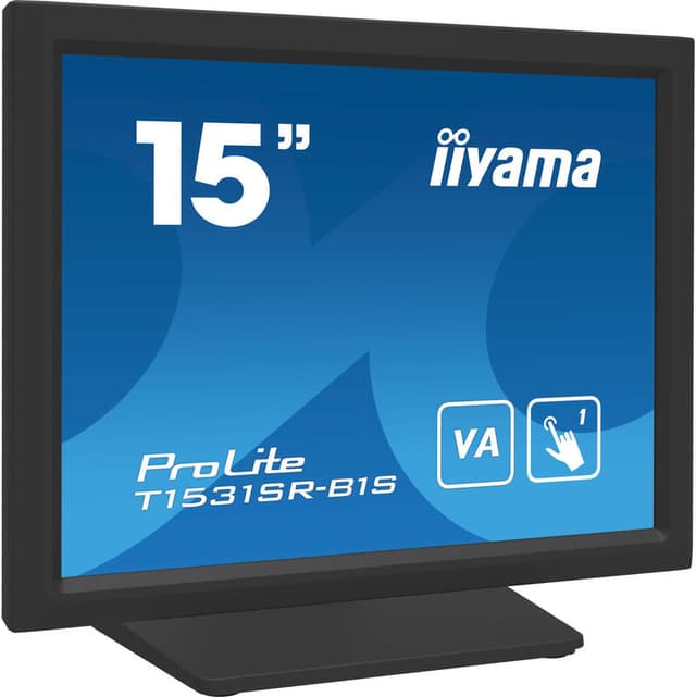 iiyama T1531SR-B1S computermonitor 38,1 cm (15") 1024 x 768 pixels XGA LCD touchscreen zwart