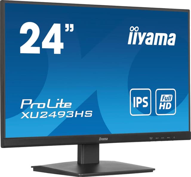iiyama ProLite 24 inch IPS 3-zijdig randloze monitor voor multi-monitor-opstellingen