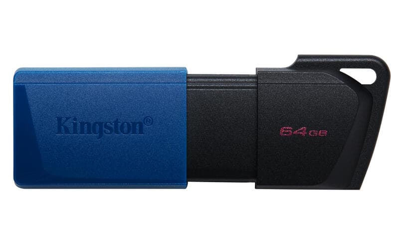 Kingston Technology DataTraveler Exodia M 64 GB, USB 3.2 Gen 1 (zwart + blauw) — afbeelding 1