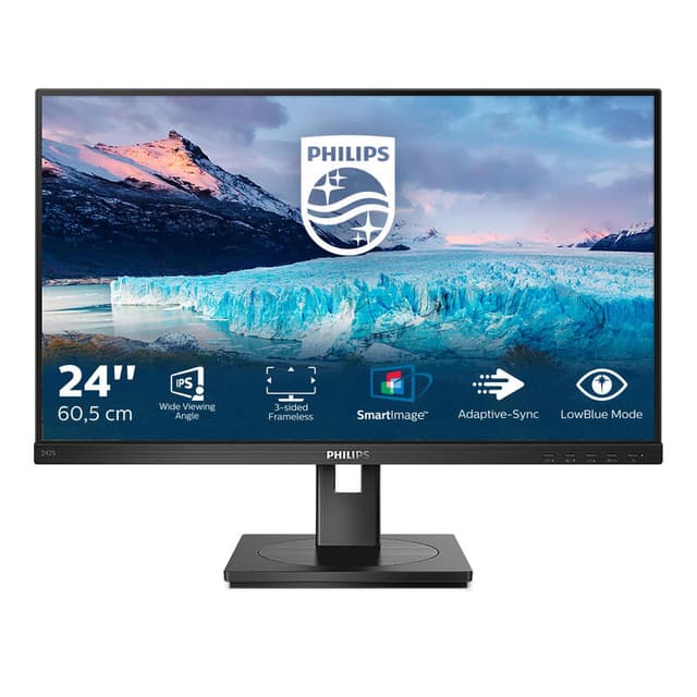Philips S Line 242S1AE/00 led-scherm 60,5 cm (23,8") 1920 x 1080 pixels full hd zwart