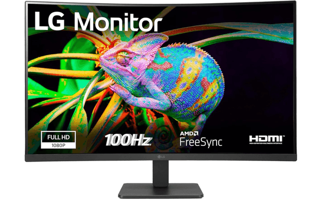 LG 32MR50C-B - Full HD Curved Monitor - 100hz - 32 inch