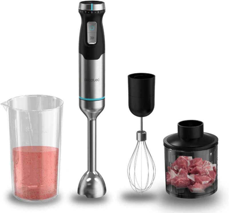 Cecotec Power Pulsar Cream&Crush keukenmachine zwart — afbeelding 1