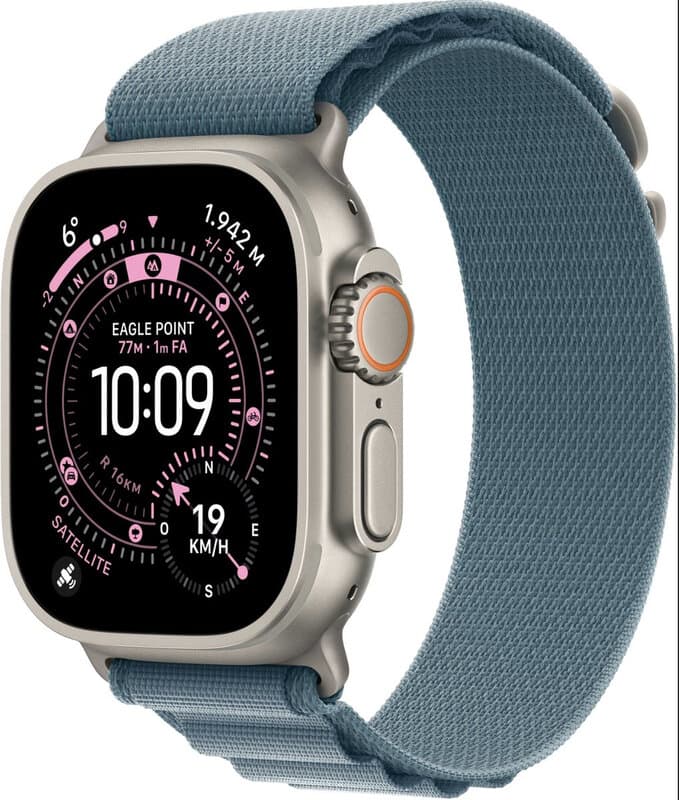 Apple Watch Ultra 3, Alpine Band M, Titanium (Blauw) — afbeelding 1
