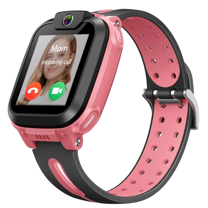 imoo Z1 Smartwatch voor kinderen - Ondersteunt realtime locatiebepaling, 4G-video- en spraakoproepen (Roze) — afbeelding 1