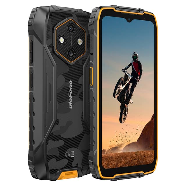 Ulephone Rugking 4 Pro (8+256) Oranje Robuuste Smartphone, 10200 mAh Batterij, Android 15, NFC/ 4G Dual SIM