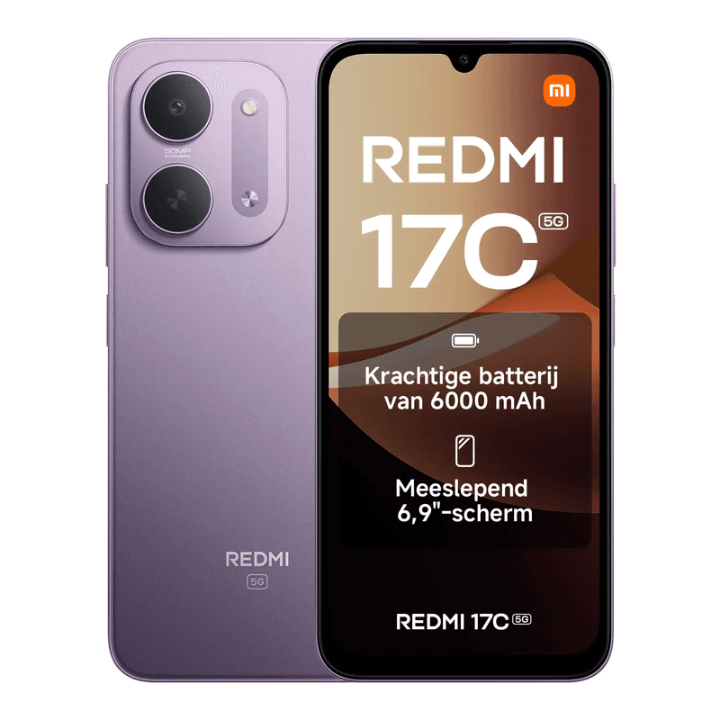 REDMI 17C 5G Paars 4G RAM 128G ROM — afbeelding 1