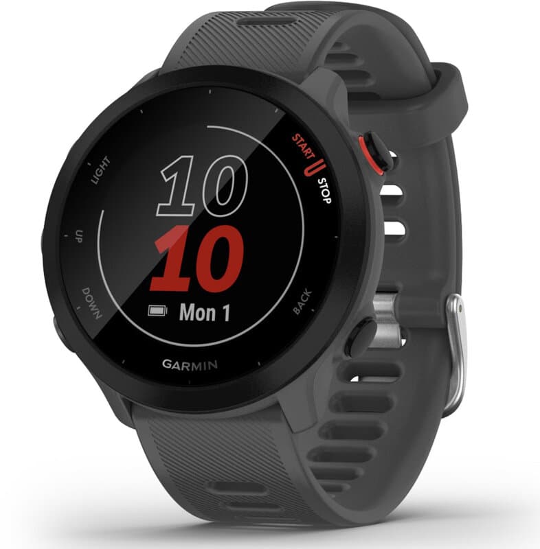 Garmin Forerunner 55 - Sporthorloge met GPS-tracker - Geschikt voor hardlopen - 42 mm - Grijs — afbeelding 1