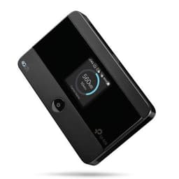 TP-Link M7350 - 4G (CAT4) draagbare wifi-router, MiFi, kleurendisplay, 150 Mbps, 2000 mAh accu (8 uur), verbindt met 10 apparaten tegelijk, eenvoudige installatie, kleur: zwart