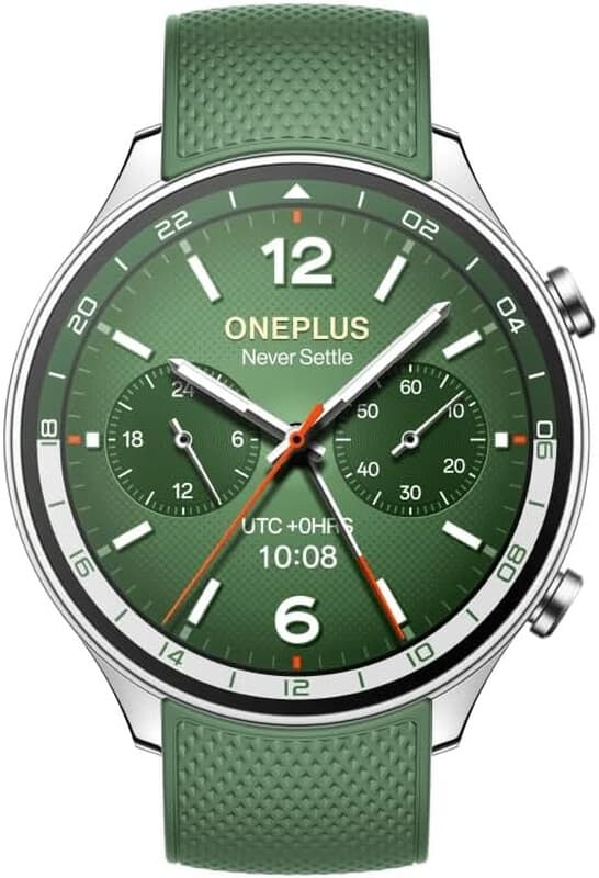OnePlus Watch 2R smartwatch bosgroen
