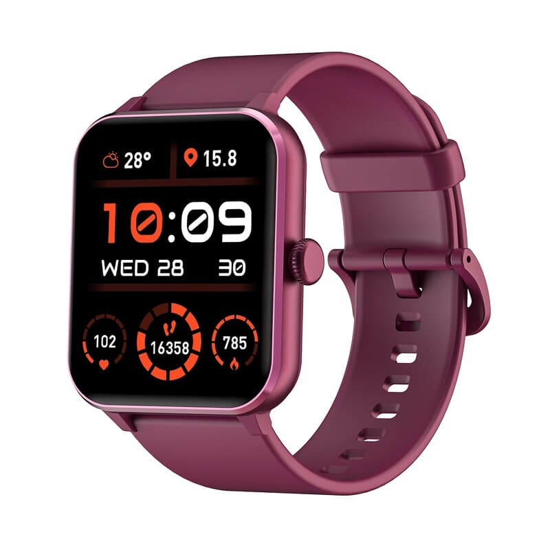 Blackview R50 smartwatch met 1,85-inch scherm, batterijduur van 25 dagen, hartslag- en slaapmonitor, bellen via Bluetooth en meer dan 100 sportmodi – smartwatch voor Android/iOS — afbeelding 1