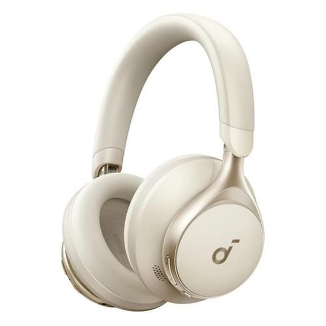 Soundcore Space One koptelefoon bedraad en draadloos hoofdband oproepen/muziek bluetooth roomwit
