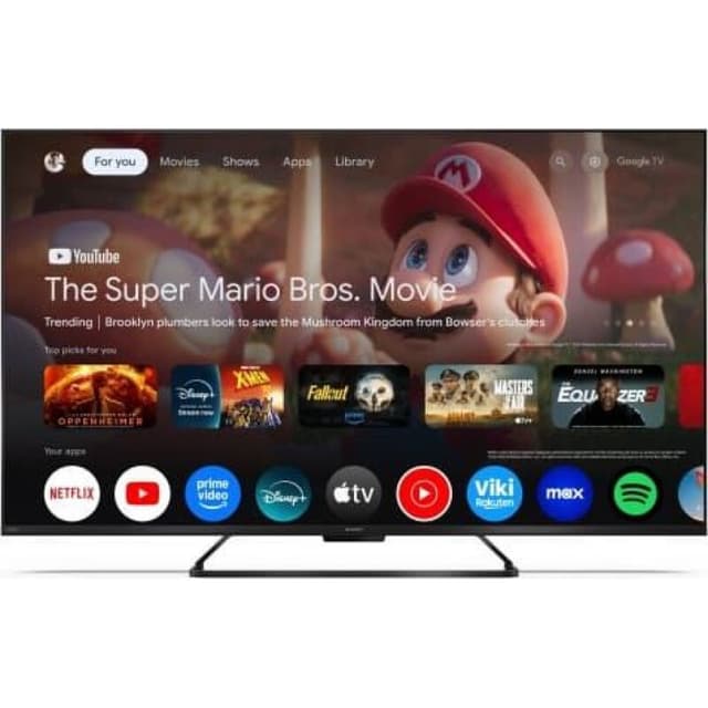 SHARP 55HR7465E 55" 4K UHD Smart TV 144Hz QLED Google TV