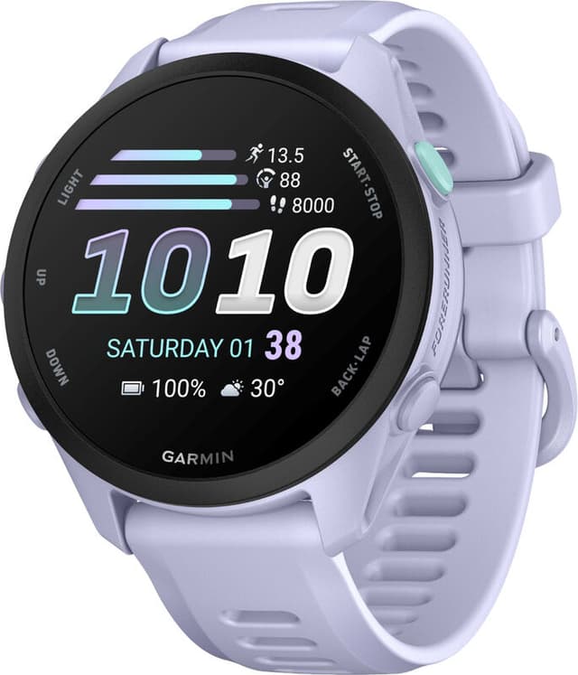 Garmin Forerunner 70 - Sporthorloge met GPS-tracker - Geschikt voor hardlopen - 43 mm - Cool Lavendel