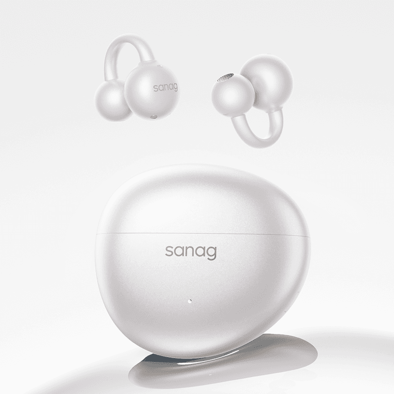 sanag S7S ultragevoelige sportkoptelefoon met lange gebruiksduur, botgeleiding, Bluetooth, ooromsluitend en Open AI-vertaling — afbeelding 1