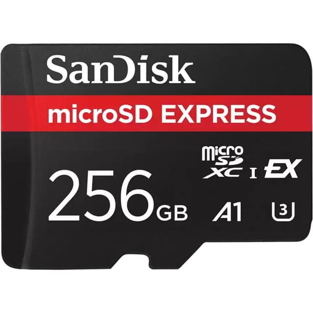 SanDisk Express microSD-kaart – 256 GB
