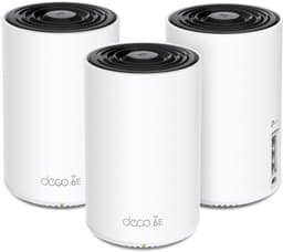 TP-Link Deco XE75 Pro (3-pack) Tri-band (2.4GHz / 5GHz / 6GHz) Wi-Fi 6E (802.11ax) With Internet.