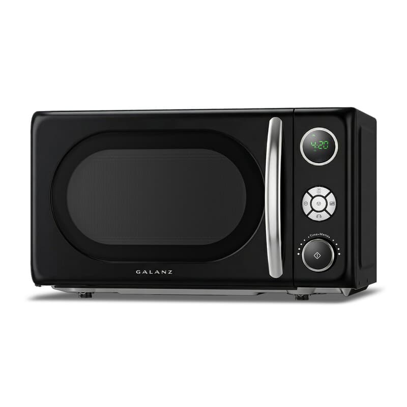 Galanz 20 L Grote Capaciteit Retro Snelkokende Magnetron, Efficiënt Verwarmen, Zes Vermogensstanden, Intelligent Ontdooien, Multifunctionele Fermentatie, Met Digitaal Display, Magnetron, Speciaal Voor Kleine Appartementen En Studentenkamers, Ruimtebespare — afbeelding 1