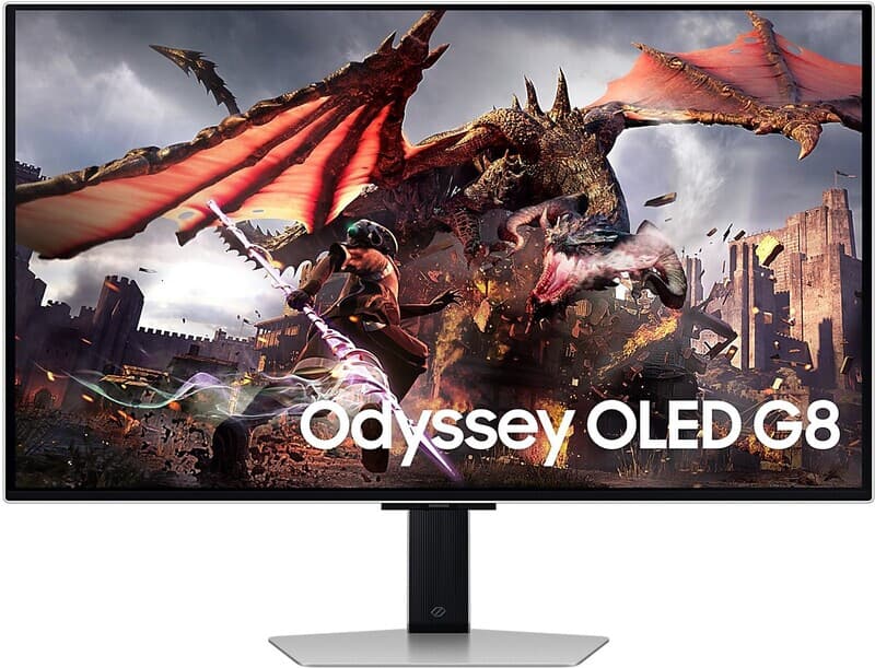 Samsung Odyssey G8 LS32DG802SUXEN 32" 4K Ultra HD 240 Hz OLED Gaming Monitor — afbeelding 1
