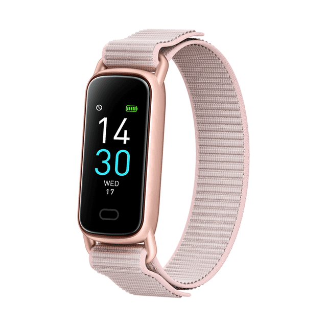 FITTEK GTL1 smartwatchen ABS+nylon magnetisch opladen 1 stuk roze