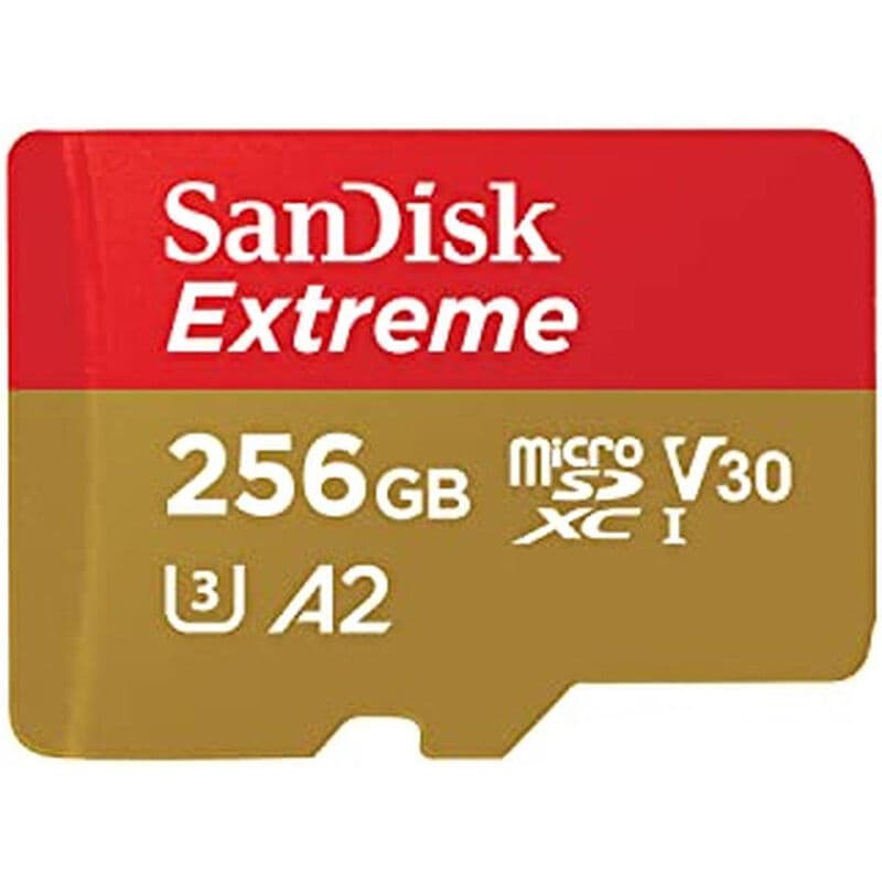 SanDisk Extreme microSDXC-kaart – 256 GB, V30 — afbeelding 1