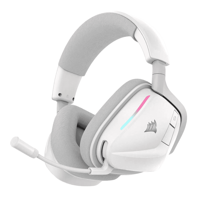 Corsair VOID RGB V2 Draadloze Gaming Headset - Wit - Dolby Atmos — afbeelding 1