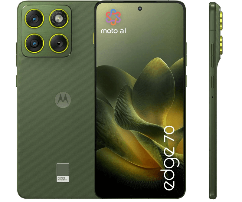 Motorola Moto Edge 70 5G 12GB RAM 512GB - Bronze Green — afbeelding 1