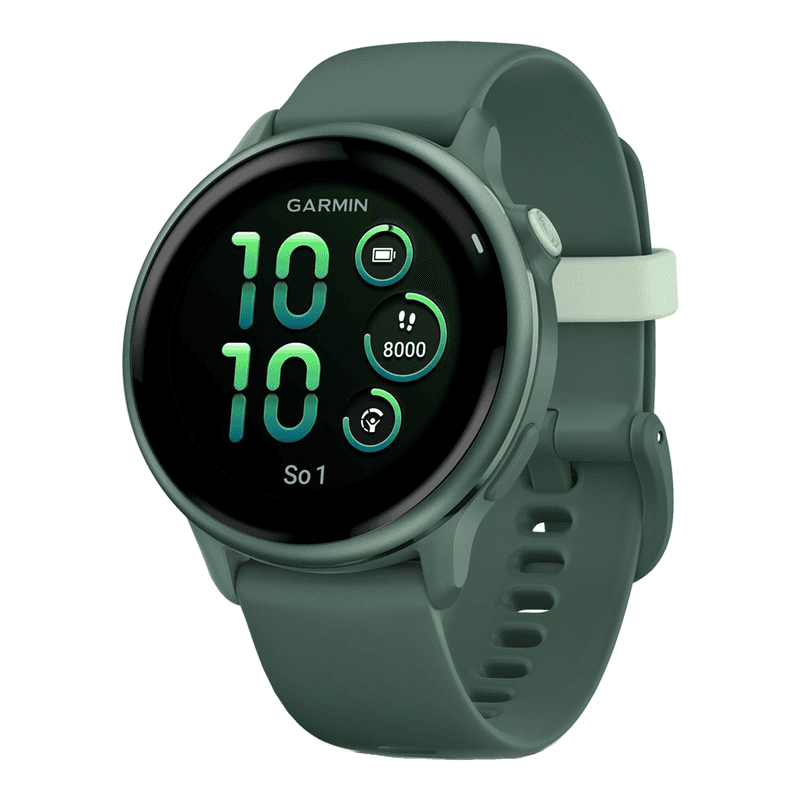 GARMIN vivoactive 6, metallic jaspisgroen — afbeelding 1