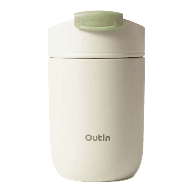 OutIn Travel Tumbler - Zandwit - Beker