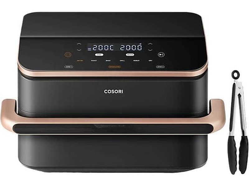 Cosori Dual Blaze Twinfry 10L Slimme Airfryer - Dual Blaze-technologie - Omzetbare zones 10L/5L+5L - 8-in-1-functies - VeSync-app-bediening — afbeelding 1