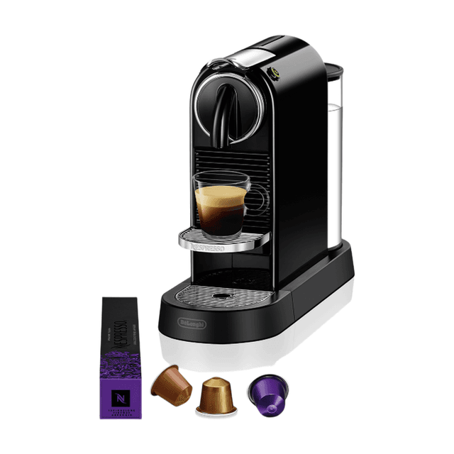 Nespresso Original, De'Longhi EN167.B Citiz, Espressomachine voor één kopje, Koffiemachine met capsules, 1.0 Liter - Zwart