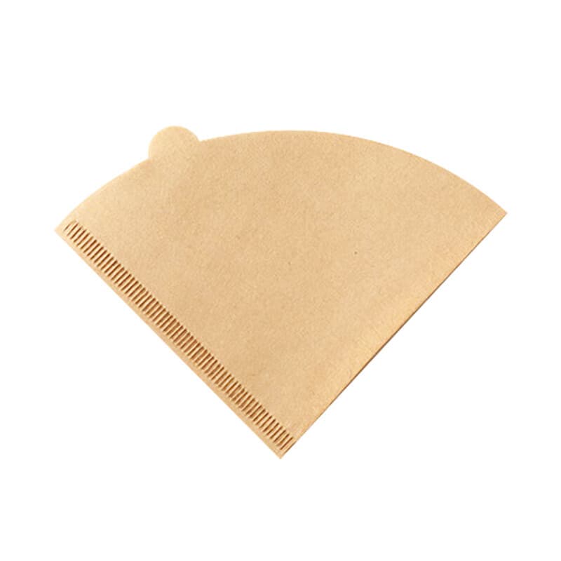 Maxcook 14,5 cm/5,71 inch koffiefilters, #01 ongebleekte kegelfilters, 100 stuks Wegwerp filters van natuurlijk papier, 1-2 kopjes, 01 kegel voor pour-over en filterkoffiezetapparaat — afbeelding 1