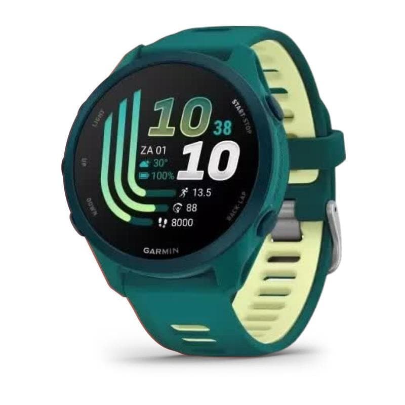 GARMIN Forerunner 170 Music - hardloophorloge - 43 mm - blauwgroen — afbeelding 1