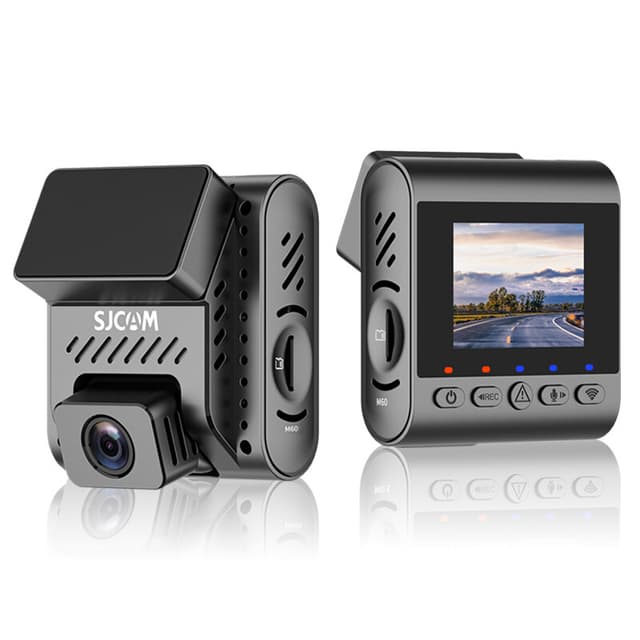 SJCAM M60 single-channel dashcam met Sony Starvis 2 IMX678-sensor, 4K 30fps opname aan de voorzijde, HDR, nachtzicht, ingebouwde GPS, wifi, parkeermodus, ondersteunt max. 256 GB, voor auto's en voertuigen