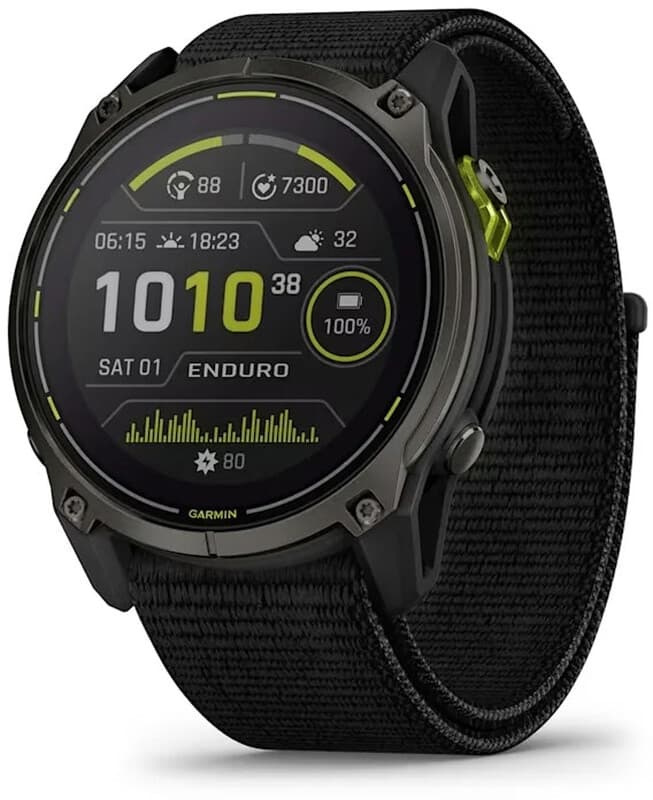 GARMIN Enduro 3 ultra-endurance solar GPS - smartwatch - 51 mm - zwart — afbeelding 1