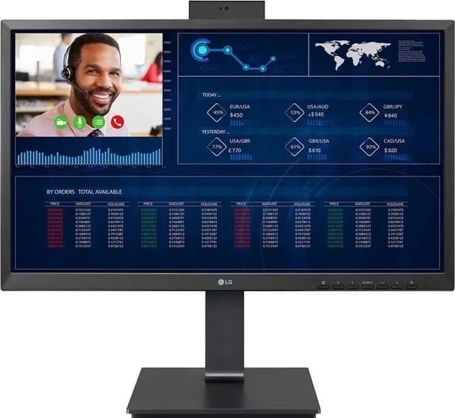 LG 24CQ651N-2P.AEU AIO alles-in-één pc/werkstation Intel Pentium N6005 61 cm (24") 1920 x 1080 pixels alles-in-één thin client 8 GB DDR4-SDRAM 256 GB SSD wifi 6 (802.11ax) zwart