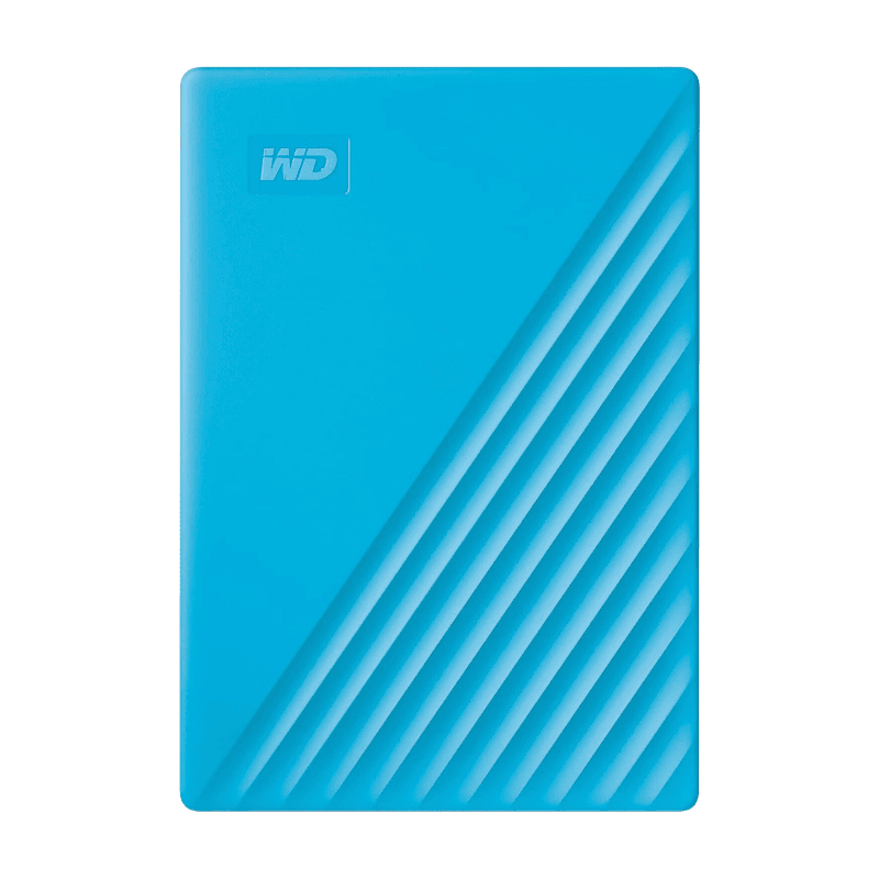 My Passport 2 TB Blue - Draagbare harde schijf met wachtwoordbeveiliging en automatische back-upsoftware — afbeelding 1