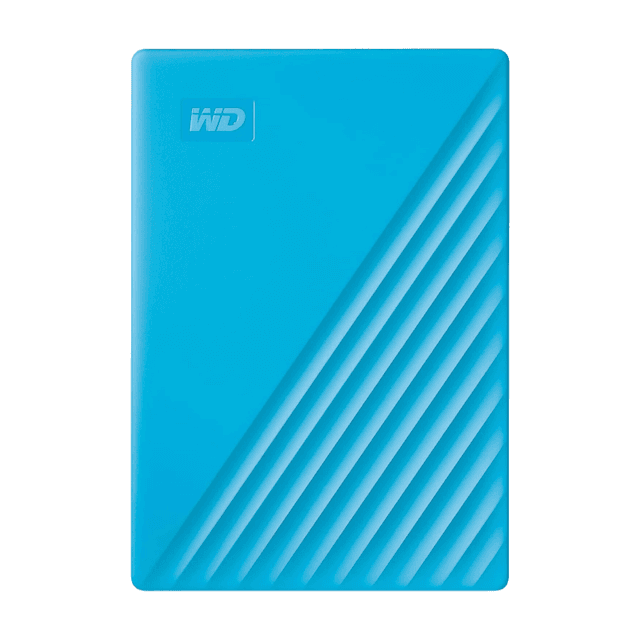 My Passport 2 TB Blue - Draagbare harde schijf met wachtwoordbeveiliging en automatische back-upsoftware