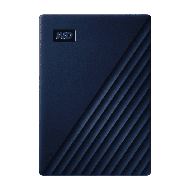 My Passport for Mac 2 TB Blue - Draagbare harde schijf – Time Machine ready met wachtwoordbeveiliging — afbeelding 1