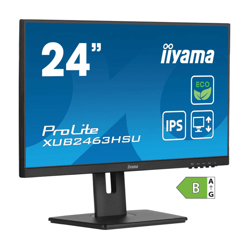 iiyama ProLite 24" IPS Full HD-paneel met energieklasse B — afbeelding 1