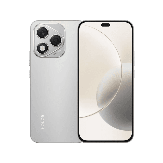 HONOR 400 Lite smartphone 5G dual-sim NFC, 256 GB/8 GB RAM, simlockvrije Android-telefoon, 108 MP AI-camera, 6,7 inch display, 5230 mAh, Android 15, fluweelgrijs