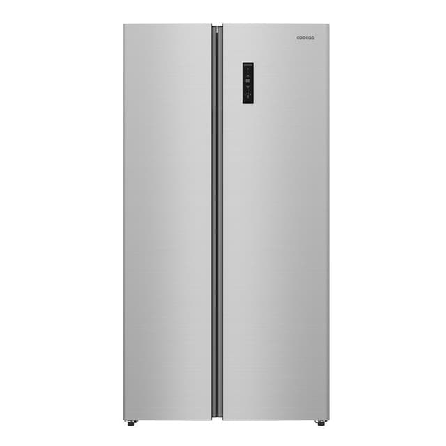 coocaa side-by-side koelkast 541 liter, totale NoFrost-technologie, Multi Air Flow-systeem, dual inverter-systeem, UAP-luchtreiniging, Super Freezer-functie, Super Cool-functie, antibacteriële deursluiting, elektronische temperatuurregeling, energieklasse