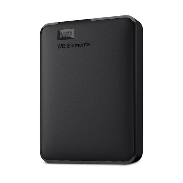 WD 2 TB Elements draagbare externe harde schijf, USB 3.0 - Geformatteerd voor pc en Mac, Zwart
